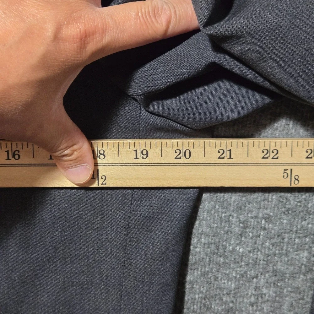 Brooks Brothers Milano Reda Brookscool Unstructured Blazer Charcoal Gray Sz 40S